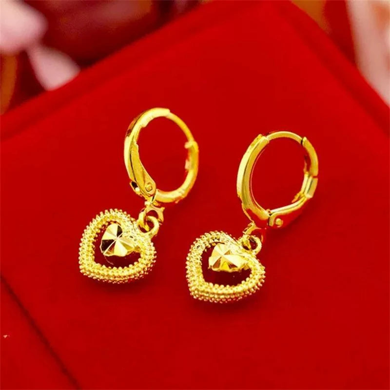 Lightweight Elegant Handcrafted Earrings | 24K Gold