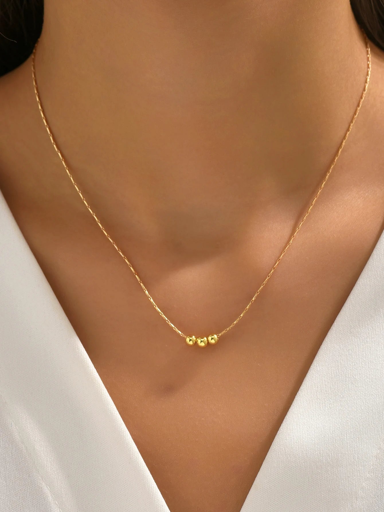 Minimalism Heart Necklace for Women |Gold