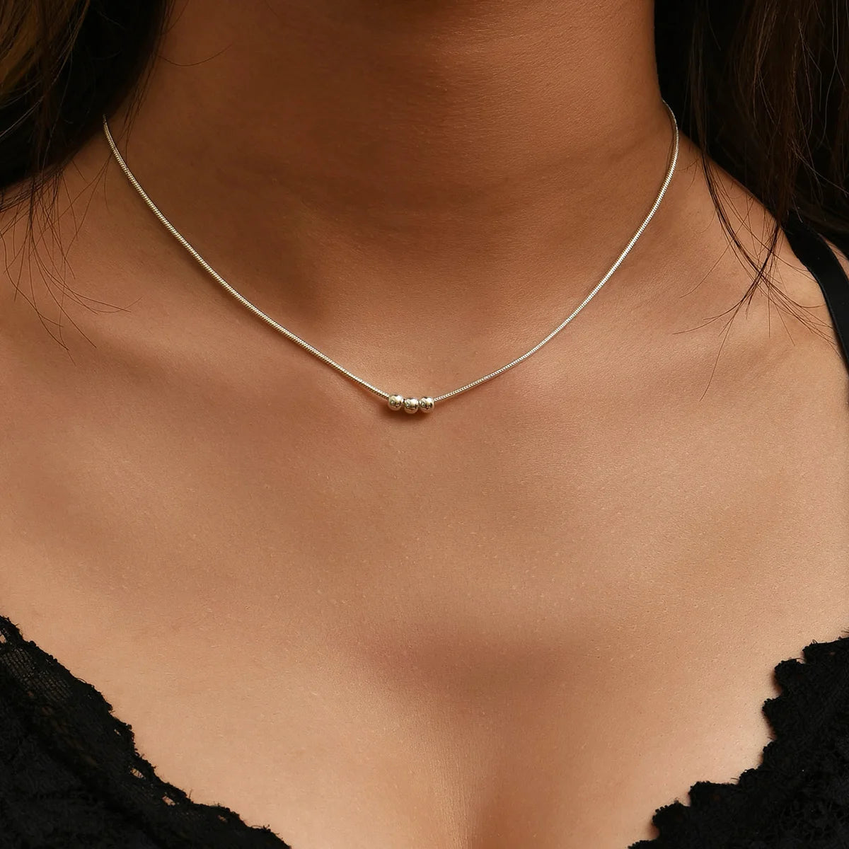 Minimalism Heart Necklace for Women |Gold